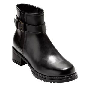 Cole Haan Catherine Waterproof Block Heel Booties 7.5 Chunky